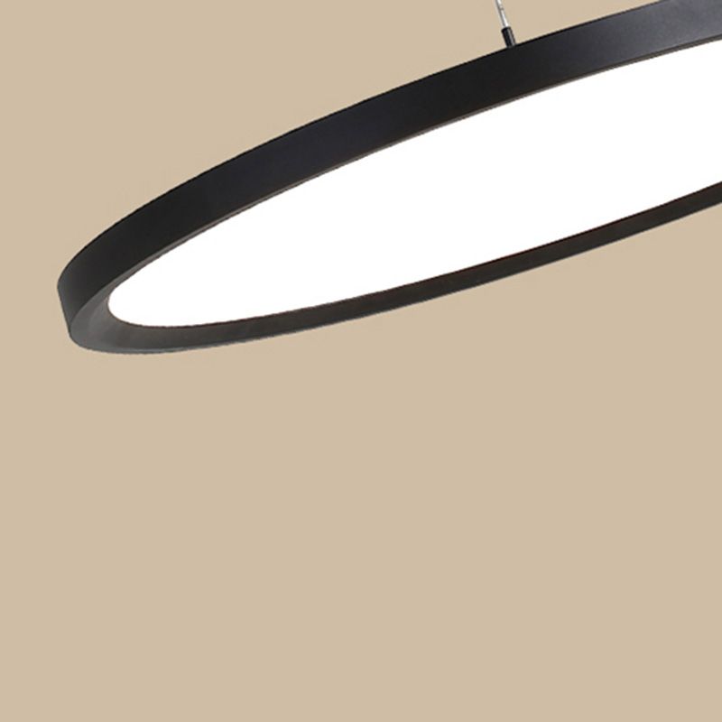 Contemporary Simple Style One Light LED Pendant Lighting for Study Room