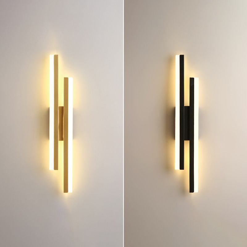 Modern Style Minimalist Wall Mount Light Metal LED Wall Light for Bedroom