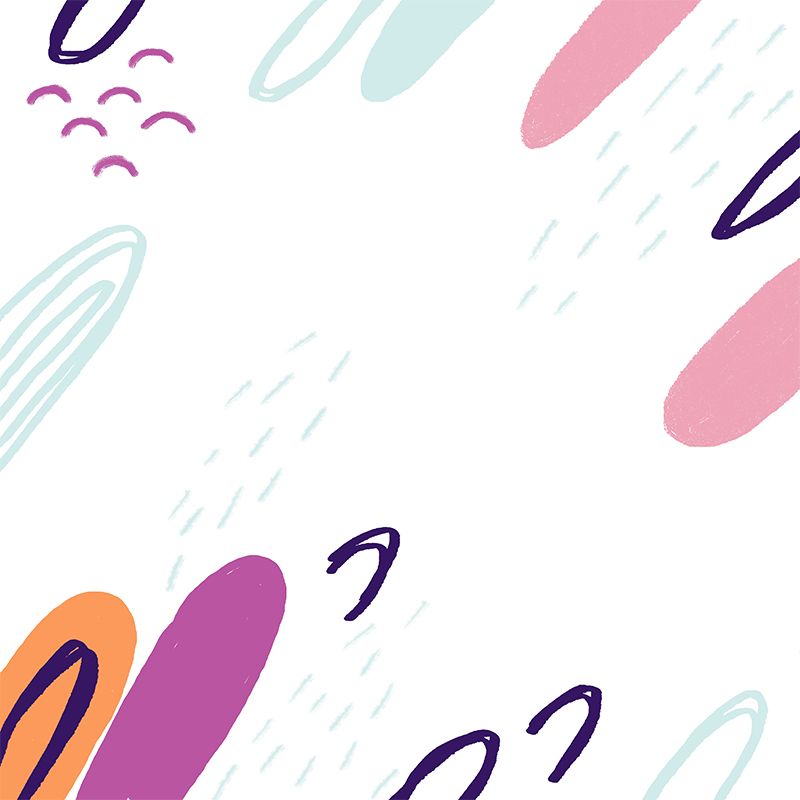 Childrens Art Landscape Wall Mural for Baby Room Custom Wall Covering in Pink-Green