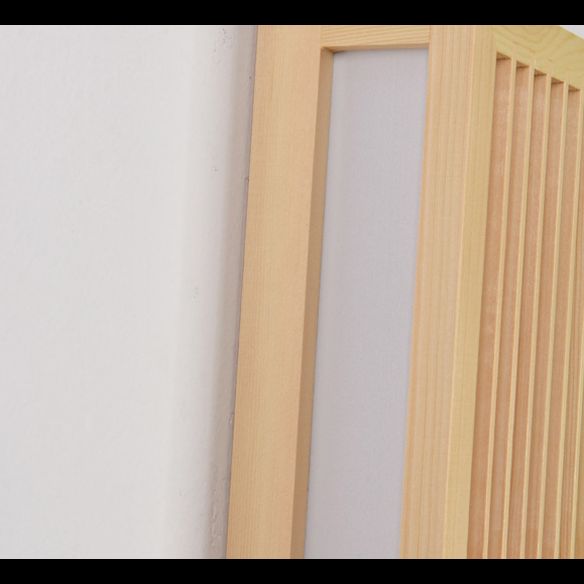 Missie stijl muur gemonteerd licht natuurlijk eiken rechthoekige sconce licht voor woonkamer