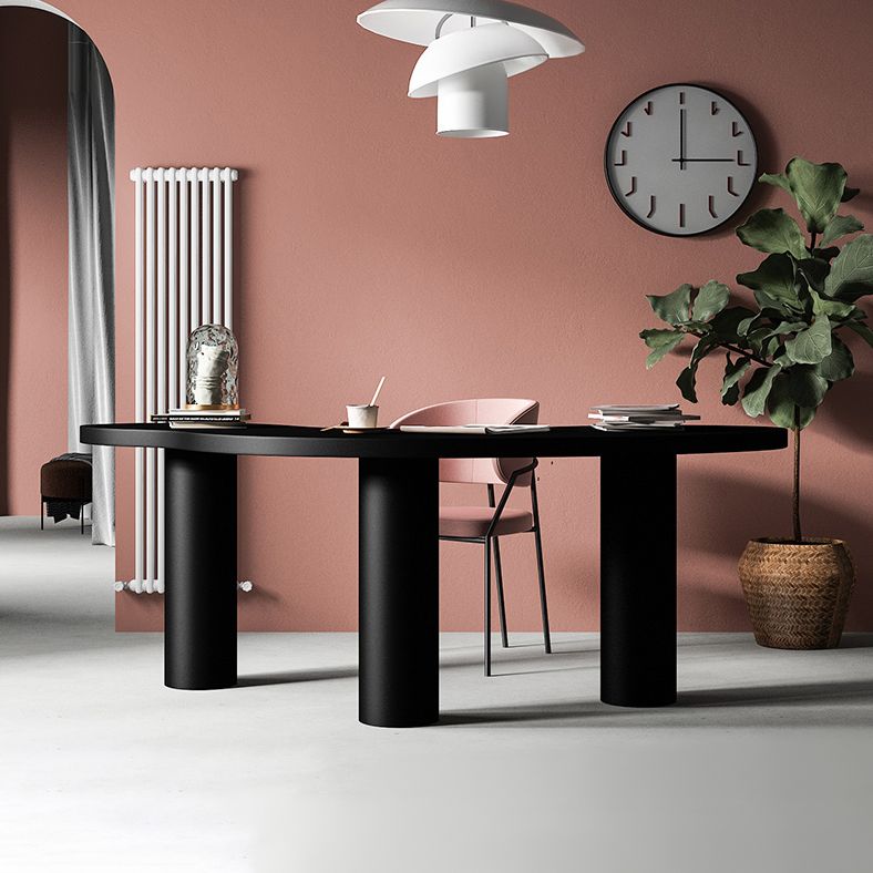 Modern Solid Wood Dining Table 3 Legs Dining Table for Dining Room