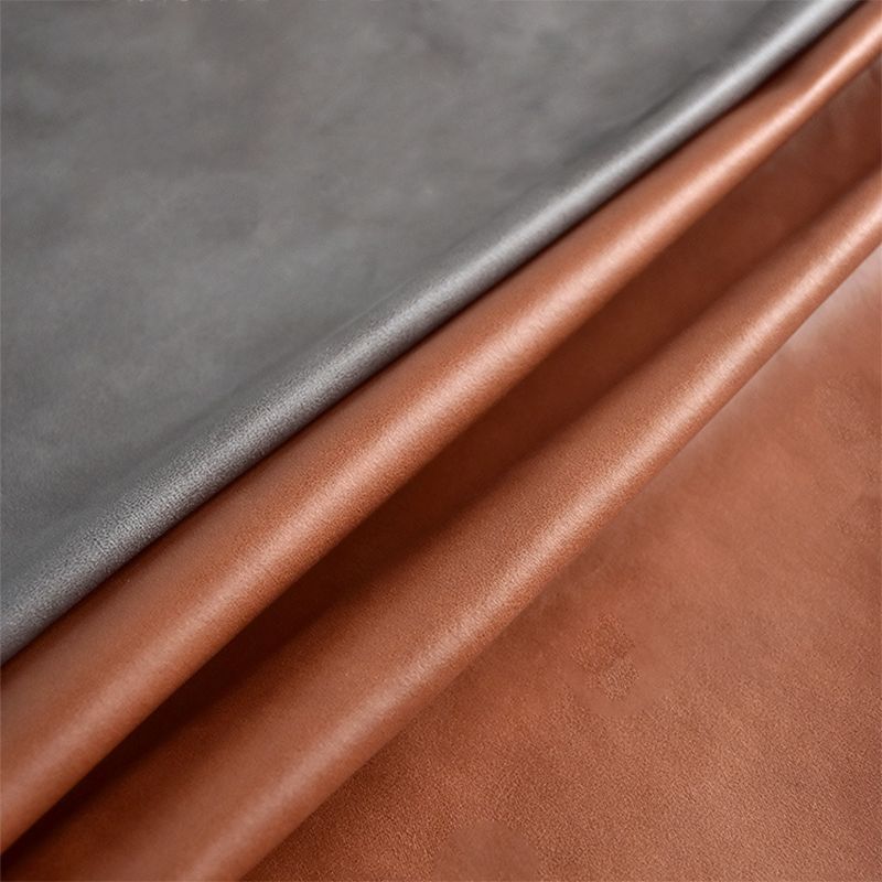 Modern Style Sofa Bed Imitation Leather Armrest Cushioning Back Sofa