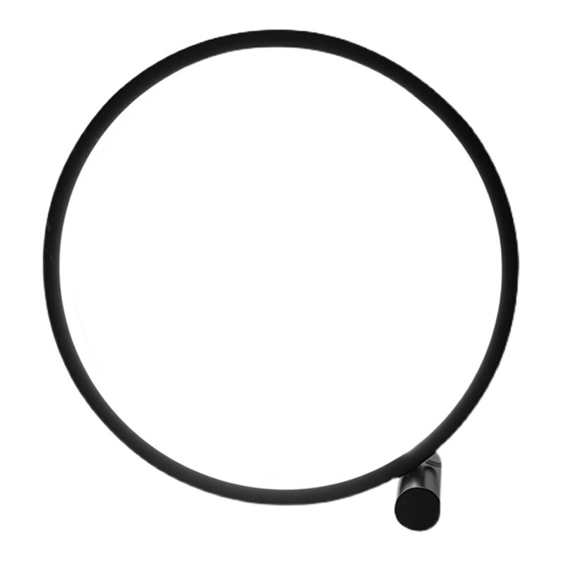 Lampada da tavolo notturna a forma di cerchio moderna 1 comodino leggero lampada