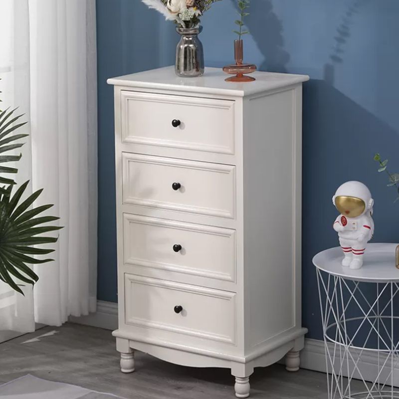 Rectangle Accent Chest with Drawers 13.77" Wide Wood Chest Contemporary