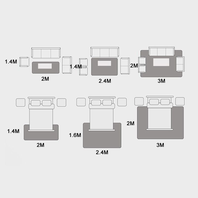 Grijs modern gebied tapijt polyester geometrische print tapijt tapijt niet-slip achtergrondgebied vloerkleed voor woningdecoratie