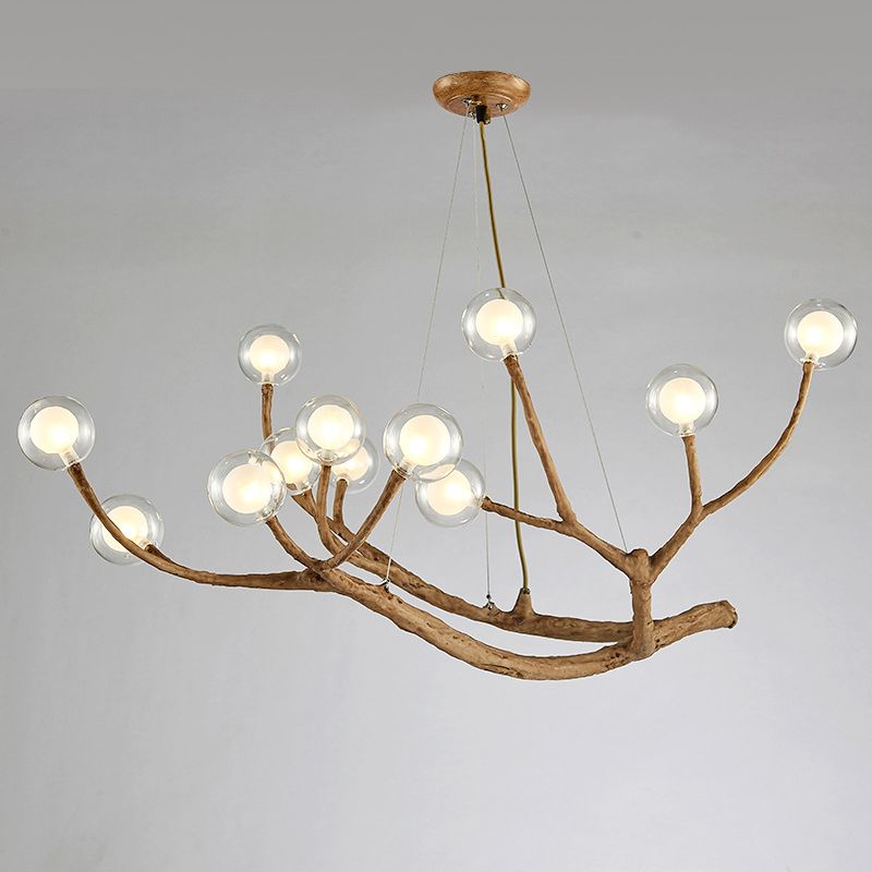 Lampadino Creative Creative Creative Contemporary Light Lights Aibeli del soffitto in vetro chiaro per la caffetteria