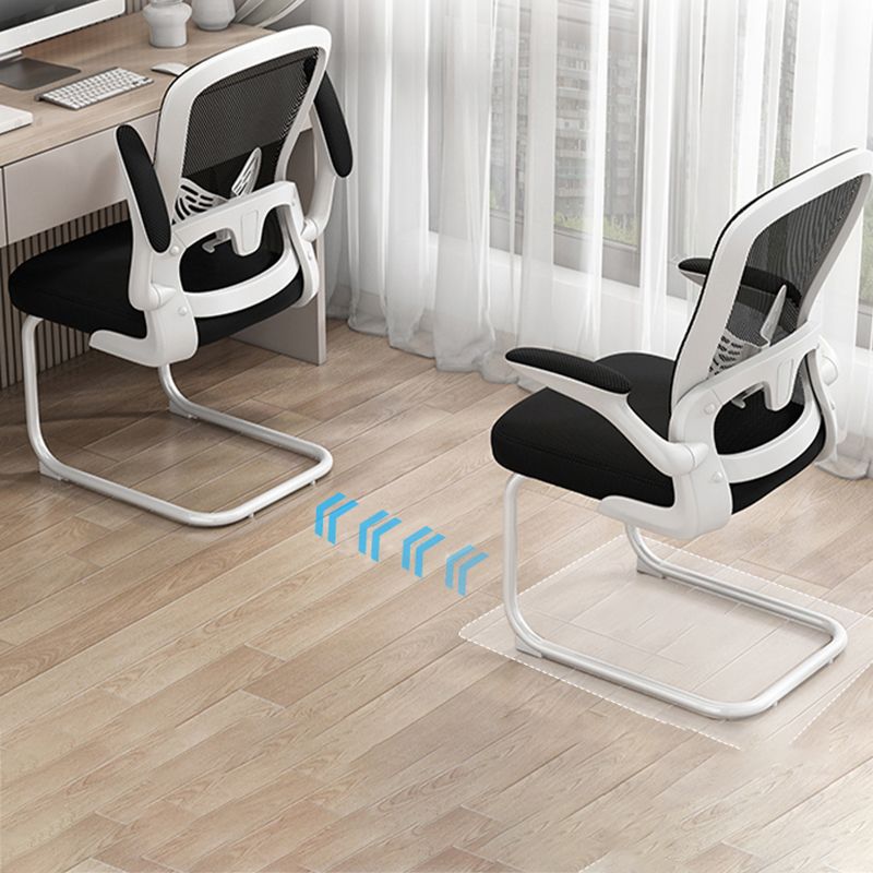 Removable Arms Desk Chair Tilt Mechanism No Distressing Ergonomic Chair without Wheels