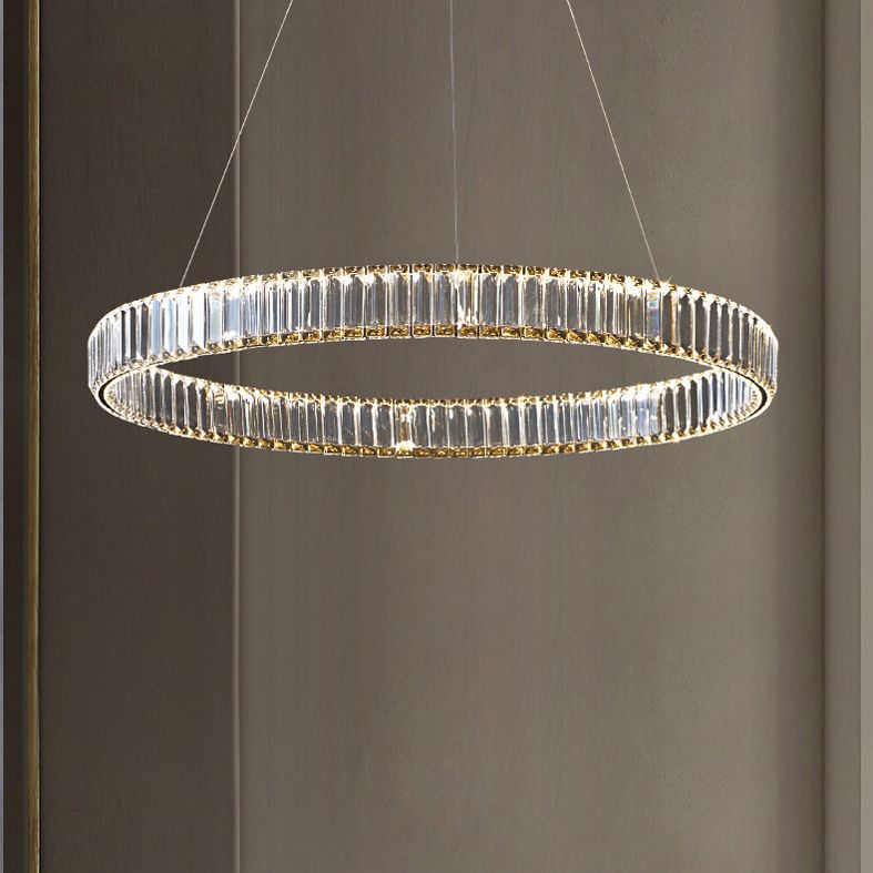 Orbicular Island Lighting Crystal Contemporary Simplicity Pendant Lighting Fixtures for Restaurant