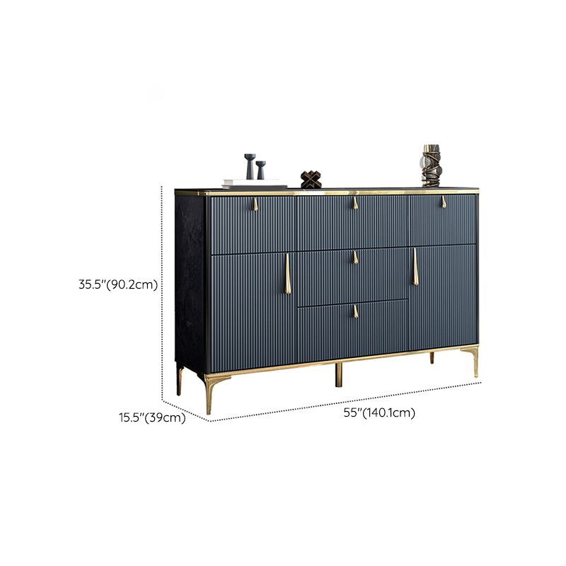 15.21-inch W Classic Glam Storage Chest Manufactured Wood Dresser