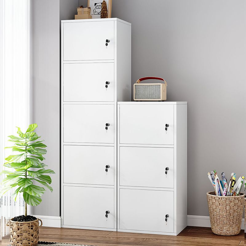 Contemporary Rectangle Wood  With Doors and Knobs Accent Cabinet