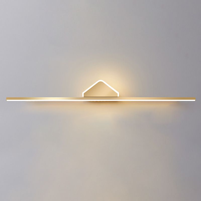 Moderne minimalistische stijl lineaire ijdelheid SCONCE Lights Metal Bar Light voor toilet