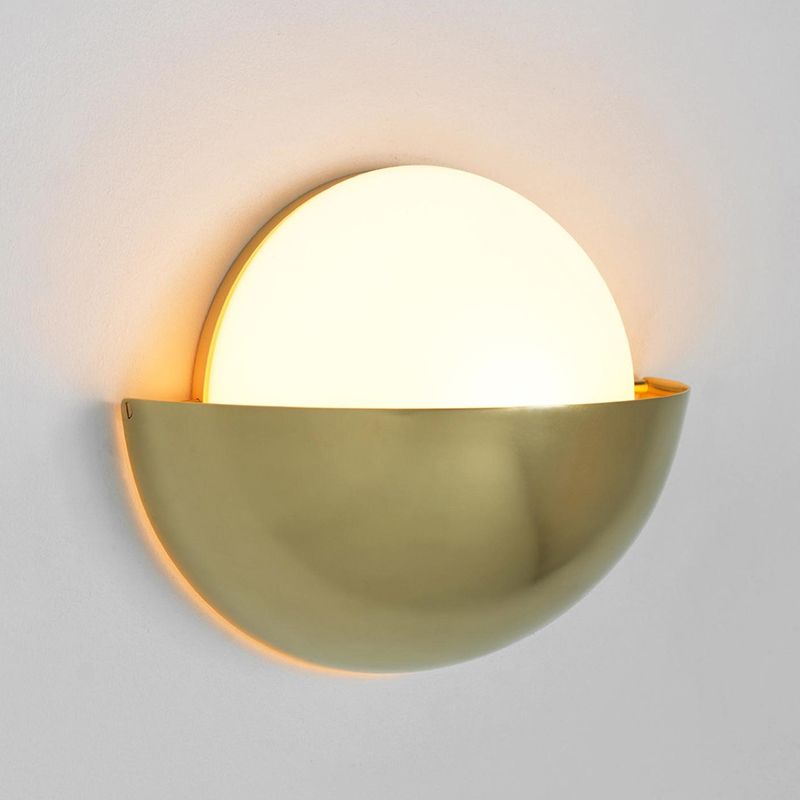 Metal Sconce Light Fixtures 1-Light Wall Mounted Lights for Bedroom