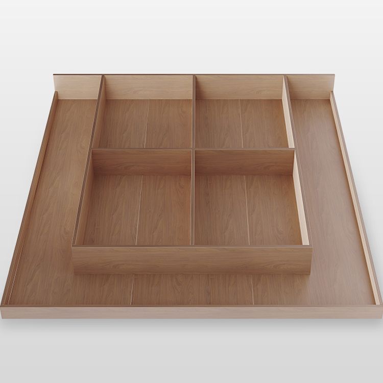 Espresso Platform Bed Frame Solid Wood Platform Bed Mid-Century Modern