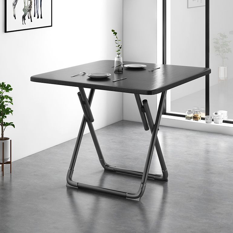 Modern Style Kitchen Dining Set Wood Top Dining Furniture Set with Double Pedestal Base