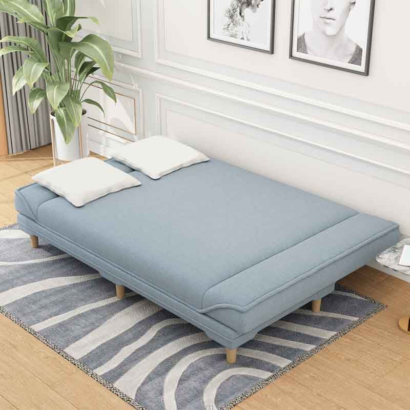 Cabrio Armless Sofa 48 "W Modernes Sofa mit Baumwollmischung für Wohnzimmer
