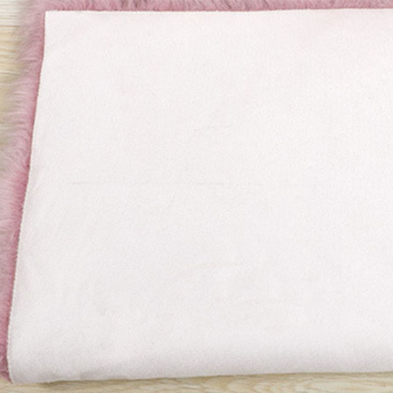 Comfort Shag Area Rug Calming Solid Polypropylene Carpet Easy Care Washable Rug for Living Room