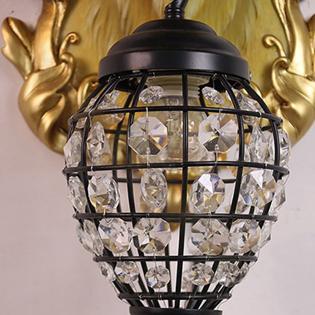 Modern Style Geometric Wall Lamps Metal 1 Light Wall Lighting Ideas