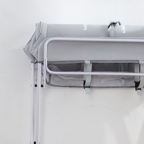 Flat Top Baby Changing Table Portable Changing Table with Safety Rails