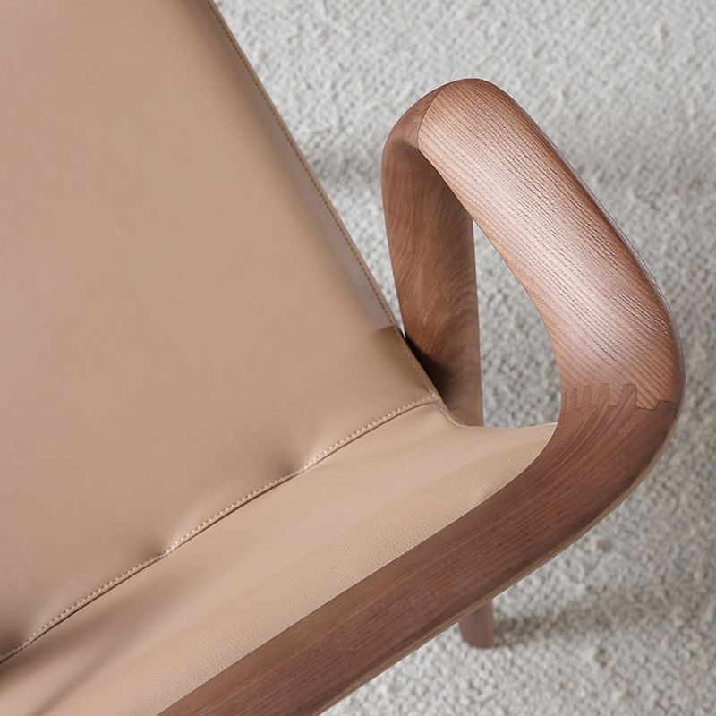 Dining Room Contemporary Side Chair Solid Wood Upholstered Dining Chair