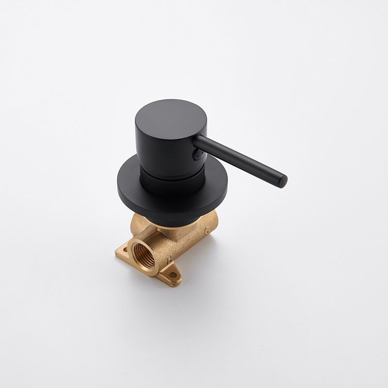 Modern High Arc Faucet Floor Mounted Freestanding Tub Filler with Risers