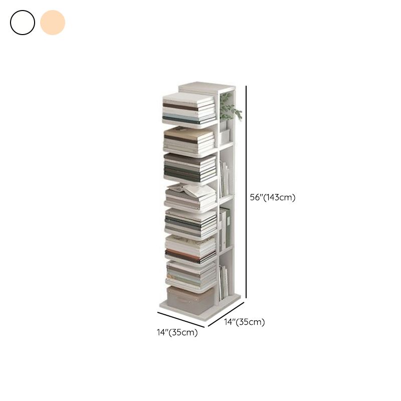 13" Wide Contemporary Shelf Closed Back Shelves Included Bookcase