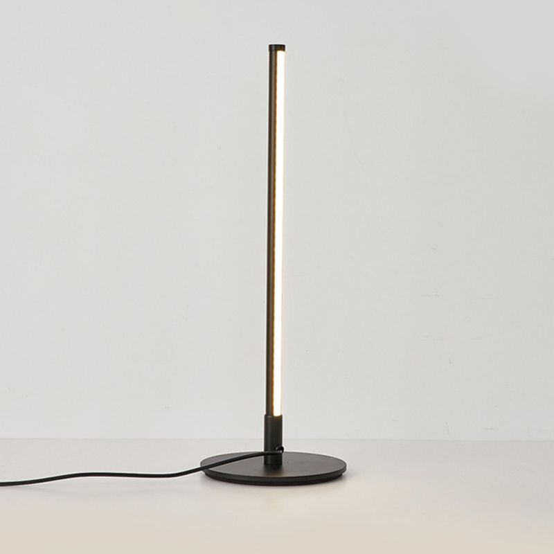 Luz de mesa de protección lineal de la lámpara de mesa de 1 luces de 1 luces para el dormitorio