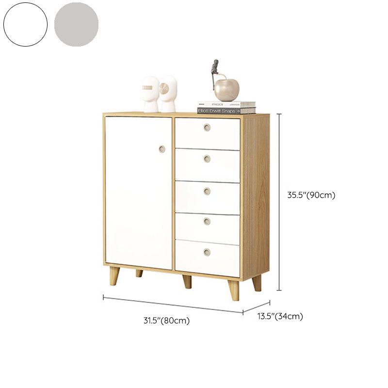 13.26-inch Width Storage Chest Modern Manufactured Wood Dresser