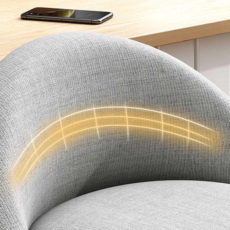 Scandinavian Style Bar-stool Steel Legs Round Seat Single Counter Stool for Kitchen Bar