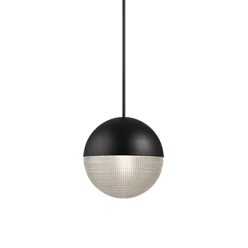 Glasschlafzimmer hängende Leuchte moderne globale Anhängerlicht mit 1 Licht