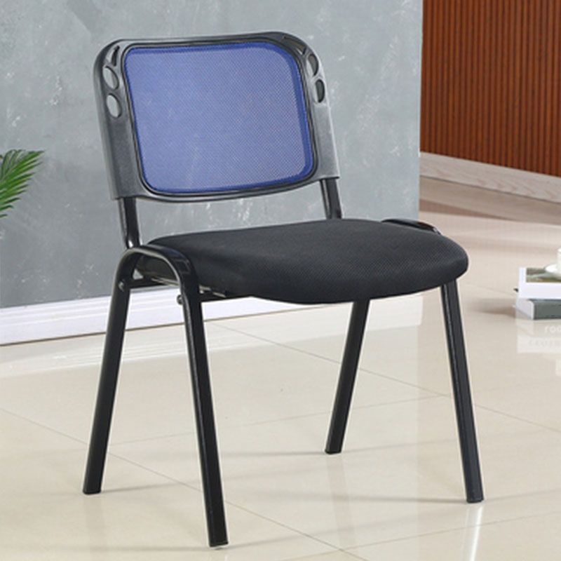 Modern Mesh Conference Chair Armless Upholstered Office Chair