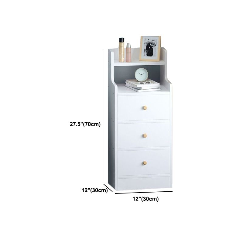Contemporary Rectangle Manufactured Wood Grooves Accent Chest