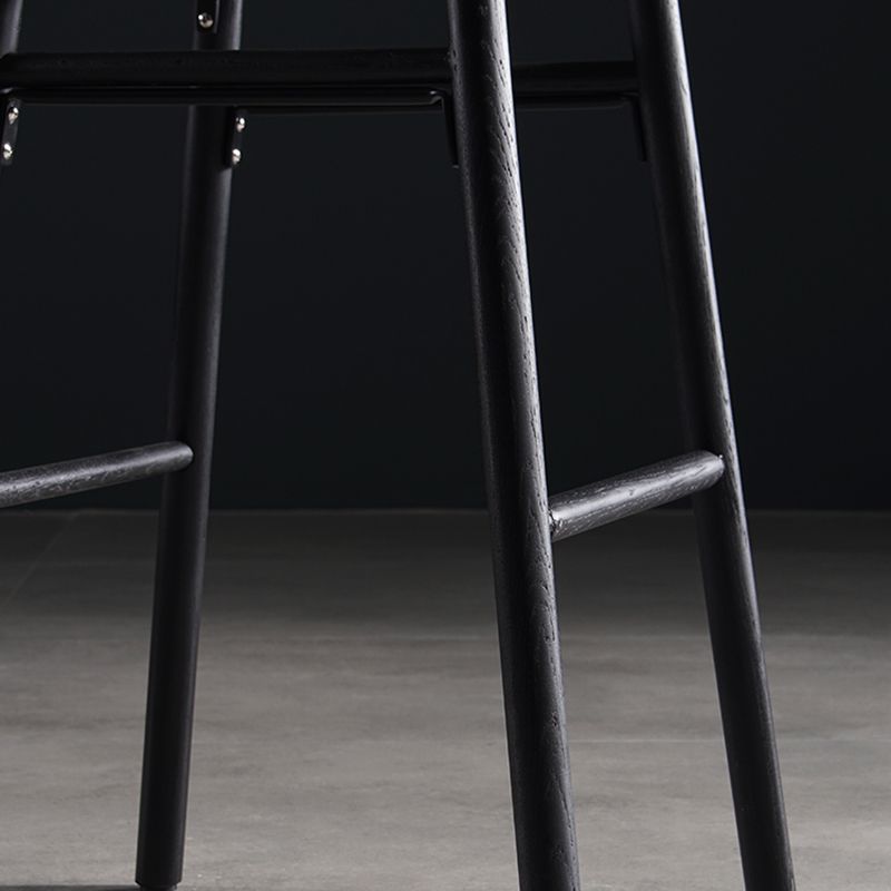 Modern Style Bar-stool Wooden Counter Bar Stool for Restaurant