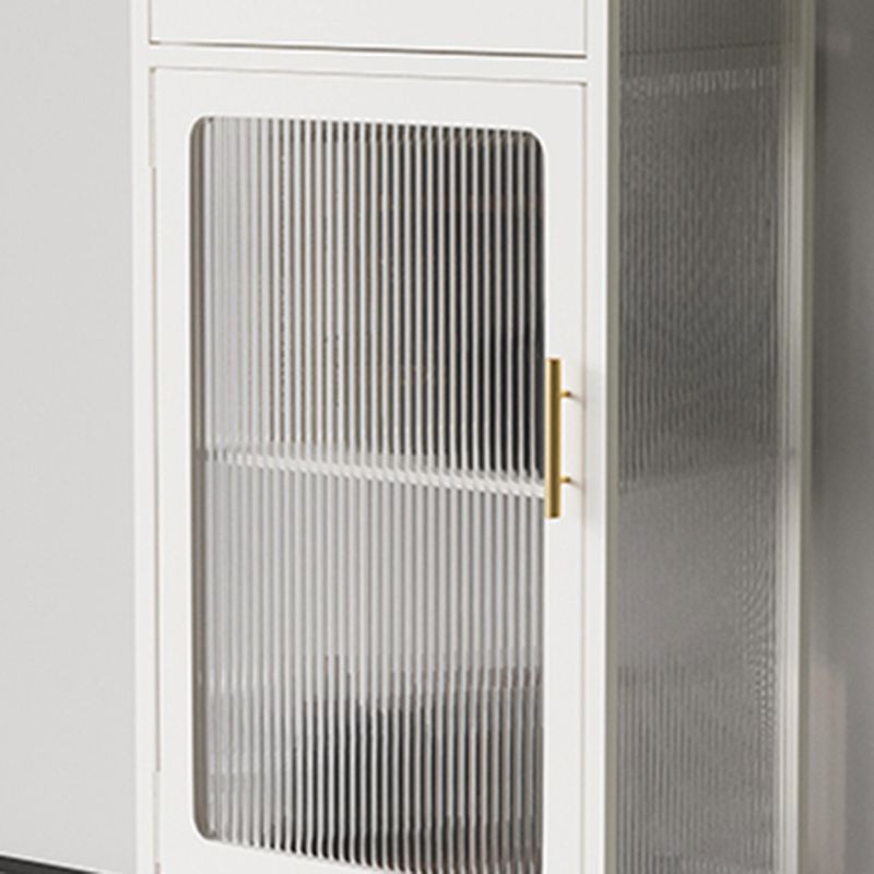 Contemporary 1 - Door Accent Cabinet, Rectangle Cabinet with 1 Drawer