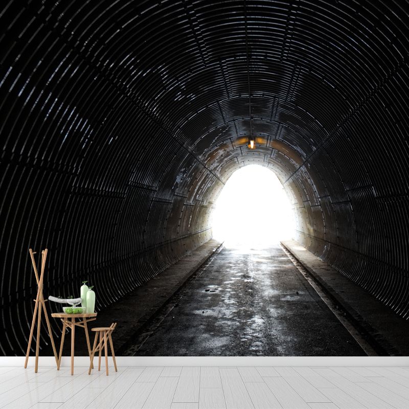 Minimalism 3D Art Illusion Mural Wall Decoration for Sitting Room Bedroom