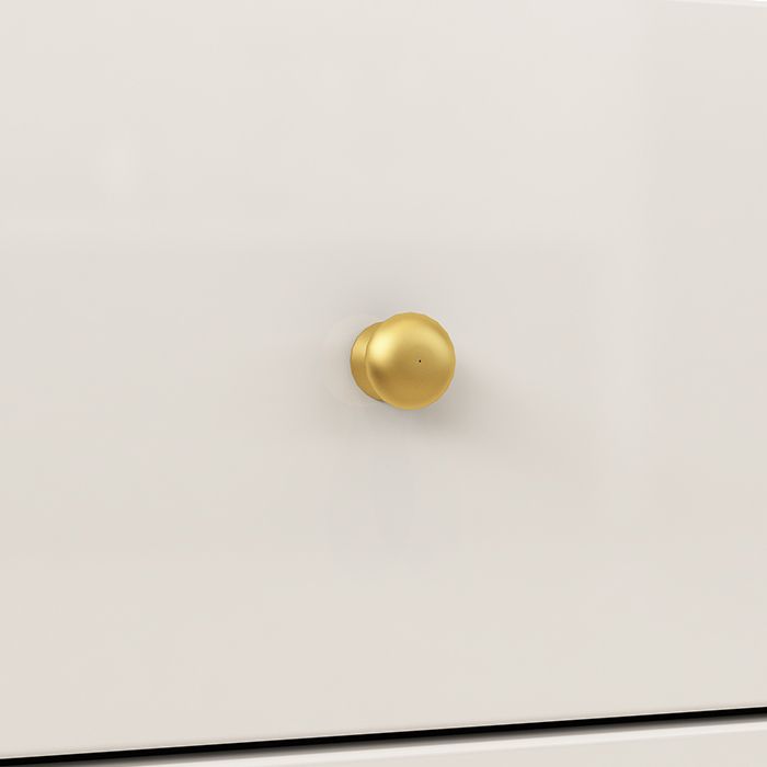 Pine Wood Kitchen Sideboard Cabinet Modern Credenza with Drawer and Storage