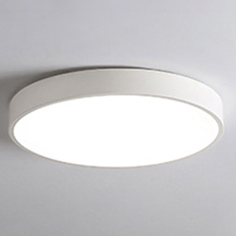 Metal Geometric Flush Mount Ceiling Lighting Fixture Modern Style 1-Light Flush Light