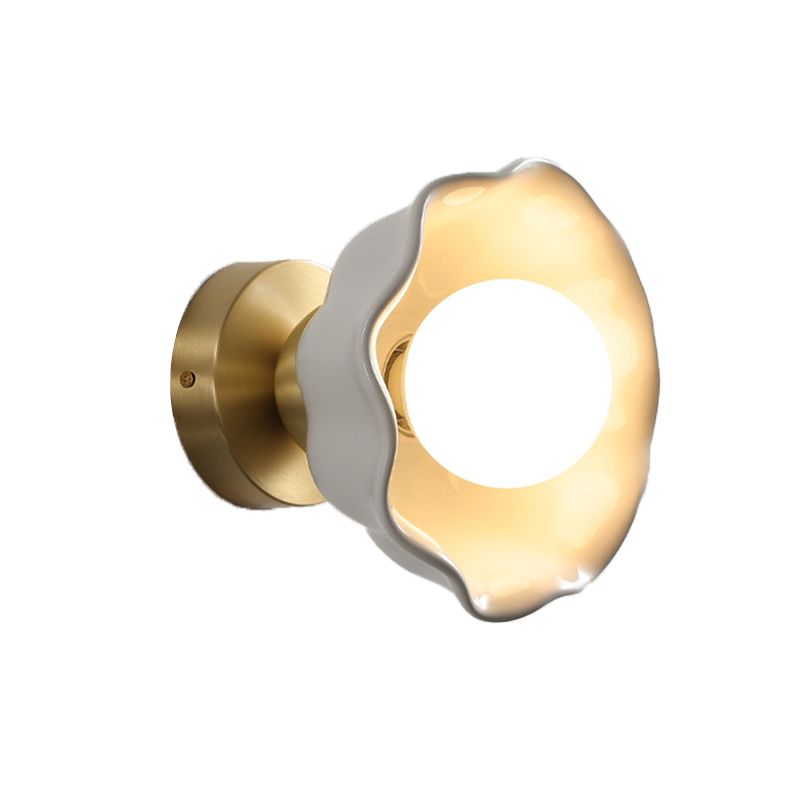 Modern Wall Lighting Fixtures 1 Light Flush Mount Wall Sconce for Dining Room