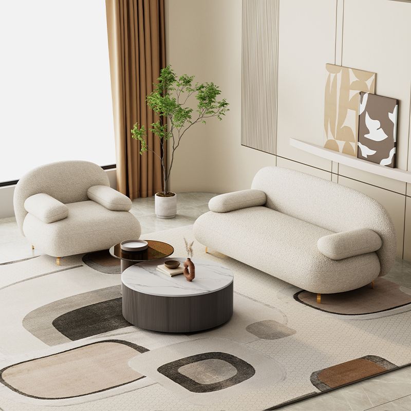 35.43" W x 27.55" H Contemporary Sofa Pillow Top Arm Standard Sofa