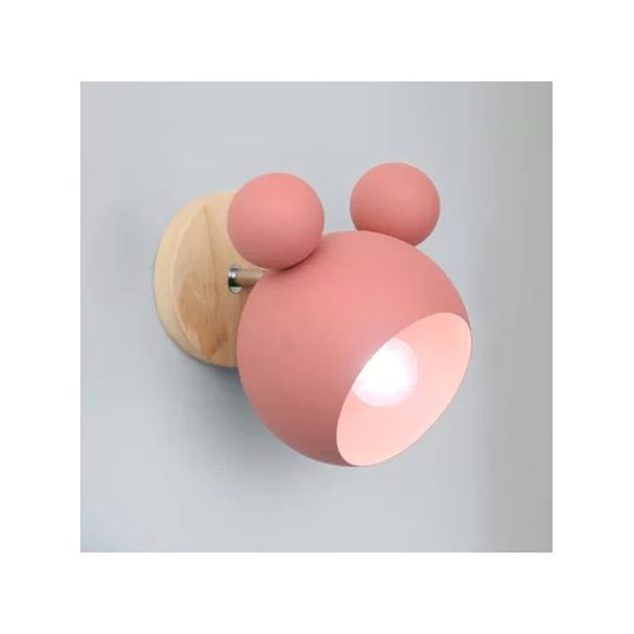 Roteerbaar enkel lichte muis wandlicht Noordse stijlvol metalen sconce licht voor studieruimte