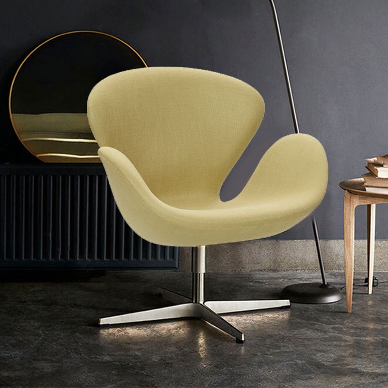 Arms Included Accent Armchair with Split Back, 26.38" W √ó 28.35" L √ó 31.50" H