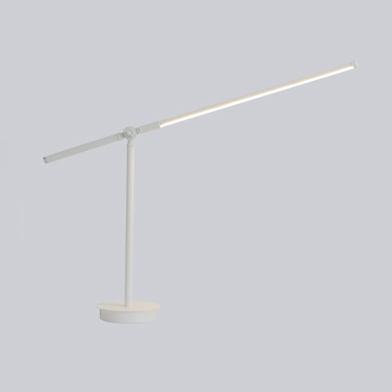 Modern Style Linear Night Table Lamp Metal 1 Light Table Light