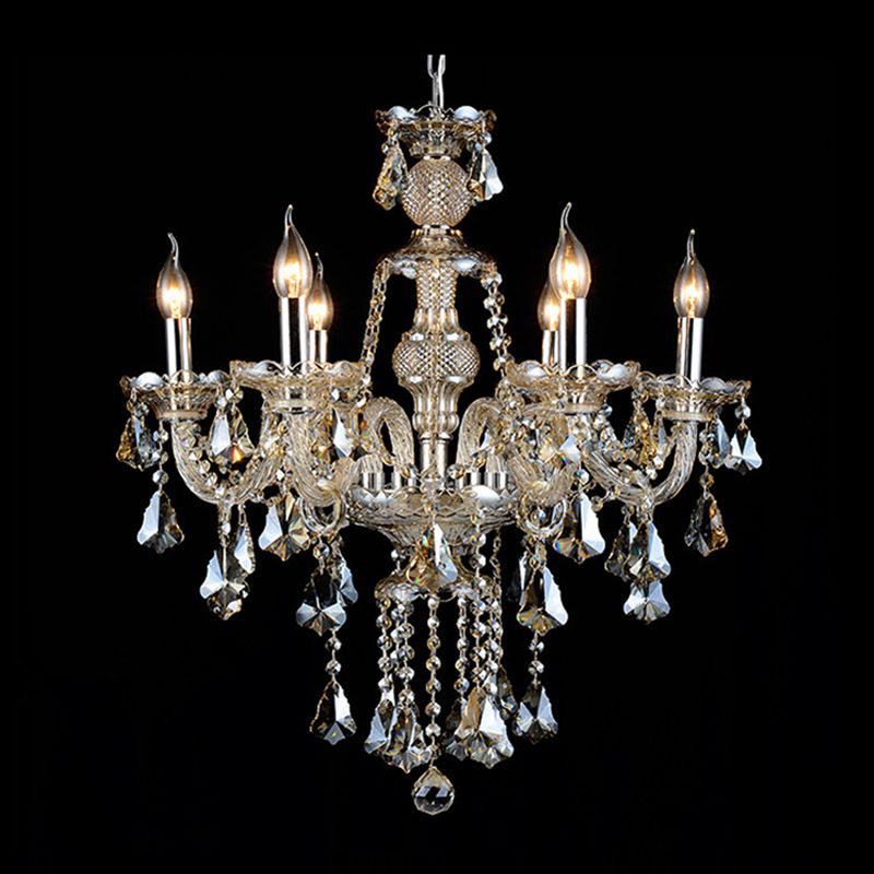 Crystal Strand Chandelier Éclairage