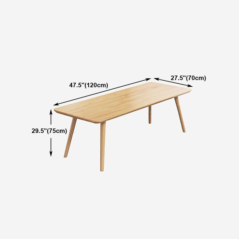 Contemporary Style Writing Desk Solid Wood Meeting Office Desk