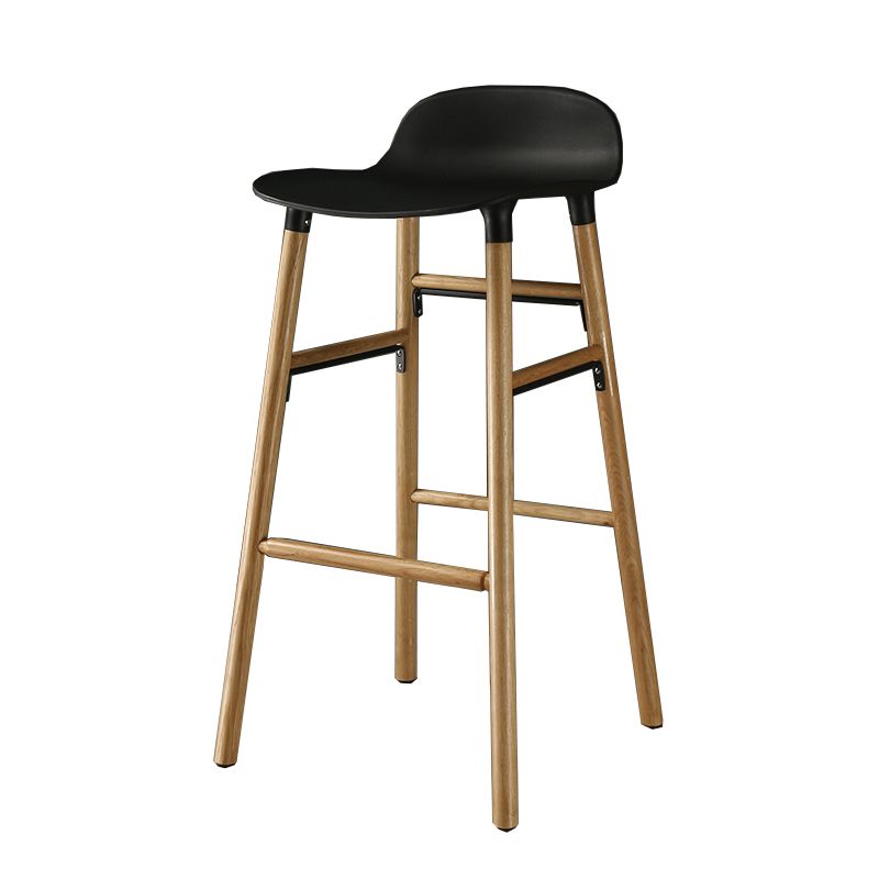 Modern Style Bar-stool Wooden Counter Bar Stool for Restaurant