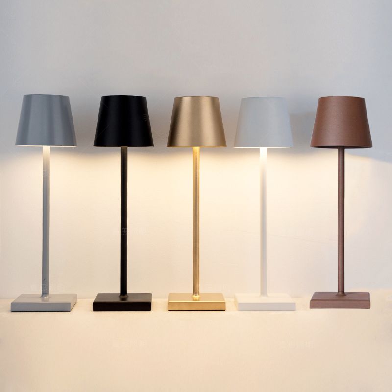 Macaron LED Table Lamp Modern Chargeable Desk Light for Living Room