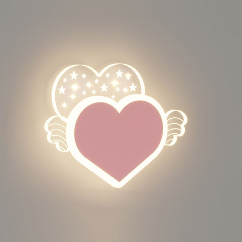 Modern Style Geometric Wall Mounted Light Metal 1 Light Wall Mount Light Fixture