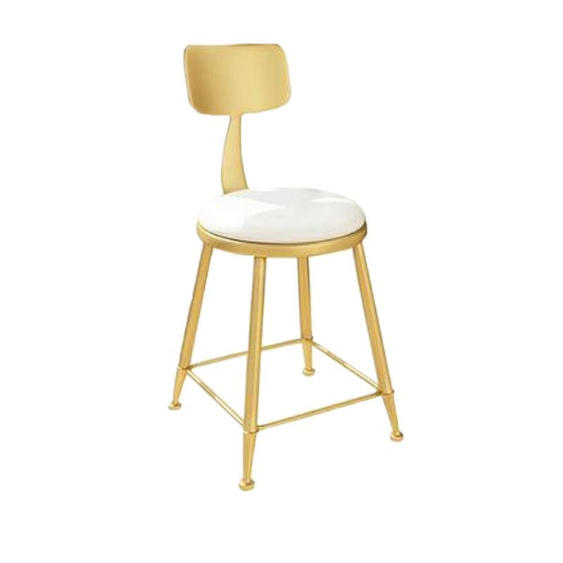 Glam Armless Kitchen Dining Side Chair Open Back Dining Side Chair