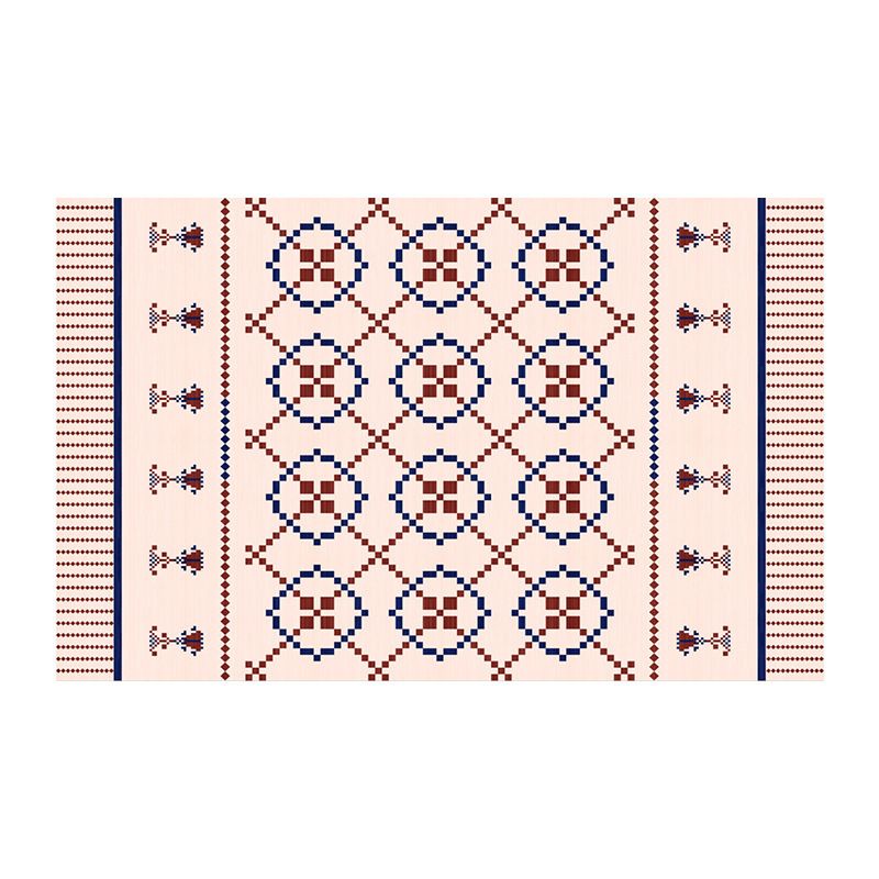 Tappeto in poliestere di tappeto di tappeto verde marocchino per salotto