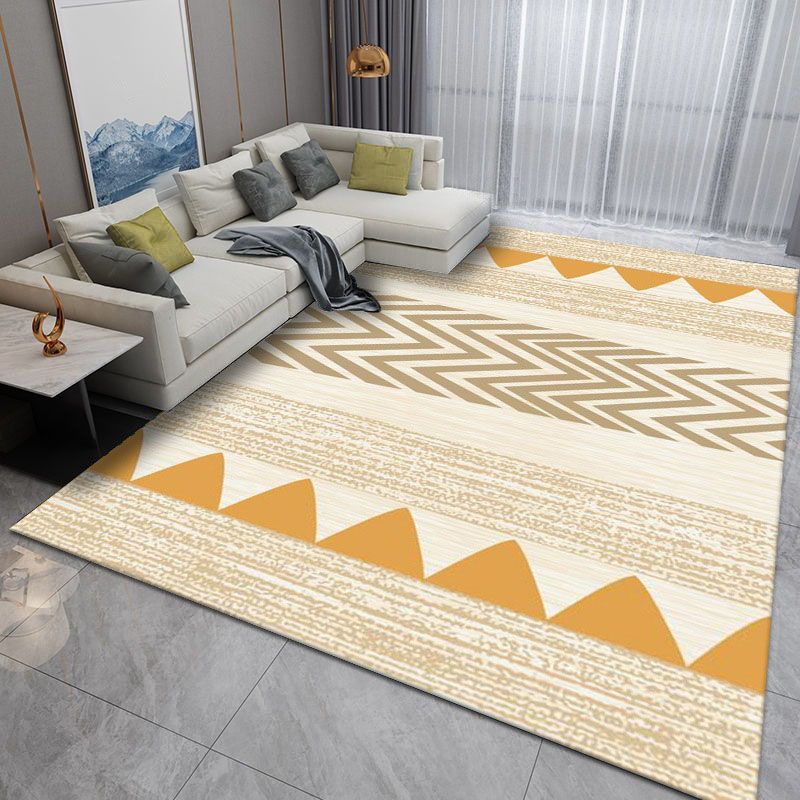 Tapis noir simplicité en Polyester, bloc de couleurs, avec envers antidérapant, pour la décoration de la maison