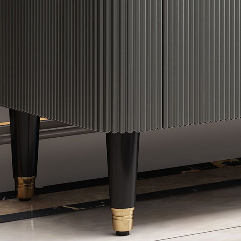 Glam Engineered Wood Credenza Simple Cabinets Dining Server for Living Room